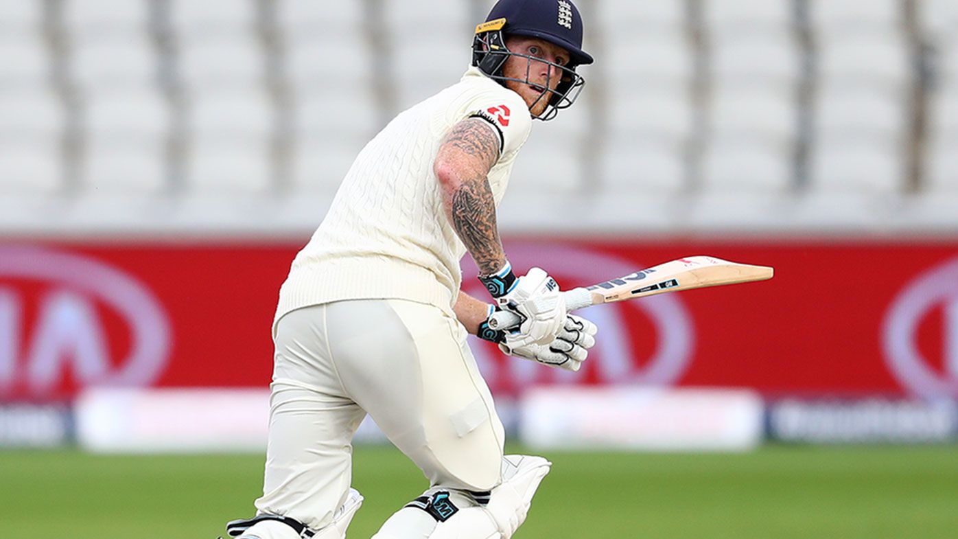 Ben Stokes in action for England during the second Test against the West Indies.