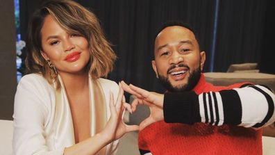 Chrissy Teigen and John Legend.