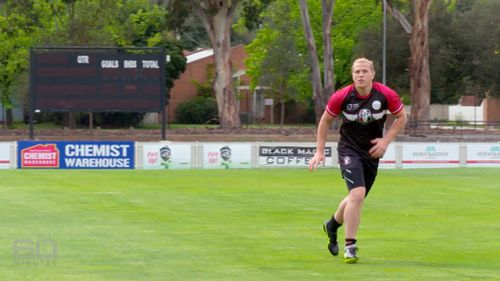 Hannah Mouncey has been rejected from playing in the AFLW. (60 Minutes)