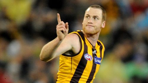 Hawthorn forward Jarryd Roughead. (AAP)