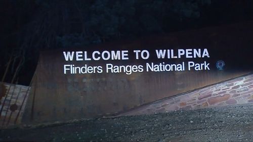 The man was last seen at Wangara Lookout in Wilpena Pound around 11am yesterday. (9NEWS)