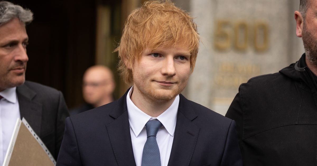 Woman suing Ed Sheeran over Marvin Gaye copyright claims collapses(01)