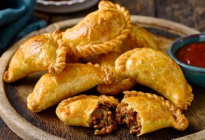 Spiced beef and olive empanadas