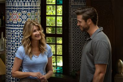 Laura Dern and Liam Hemsworth in Lonley Planet