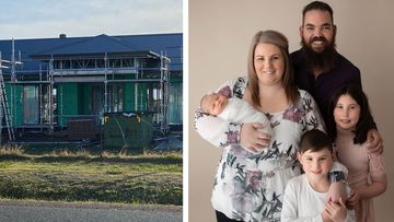 Kassie Suter and her husband thought they had successfully applied for the HomeBuilder grant but were told there was no record of their application.