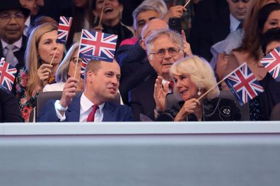 Prince William and Camilla, Duchess of Cornwall.