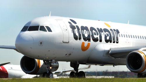 Tigerair aircraft seen at Sydney International Airport, Sydney. (AAP)