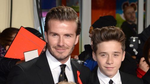 David Beckham and son Brooklyn walk away unscathed following car accident