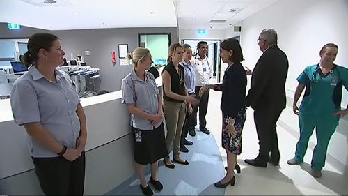 The Northern Beaches Hospital was officially opened by NSW Premier Gladys Berekilian two days ago.