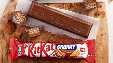 The Kitkat Biscoff chunky collaboration is what we all need. 