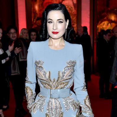 Dita Von Teese, responds, abuse allegations, ex-husband Marilyn Manson