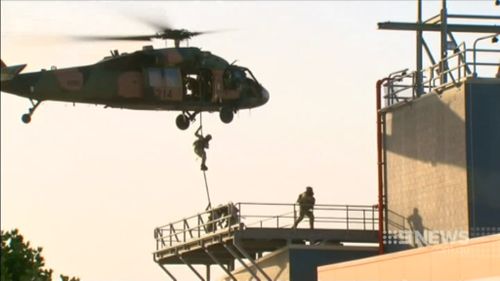 Australian special forces troops have conducted a series of counter-terrorism trials ahead of the G20. (9NEWS)