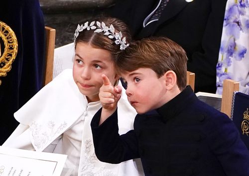 Princess Charlotte and Prince Louis