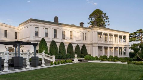 Canterbury mansion millions luxury rich Melbourne Domain