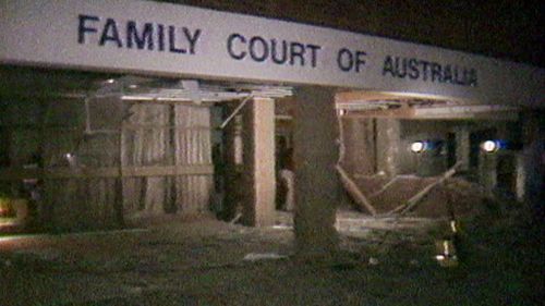 A bomb was detonated at the Family Court in Parramatta in 1984. (9NEWS)