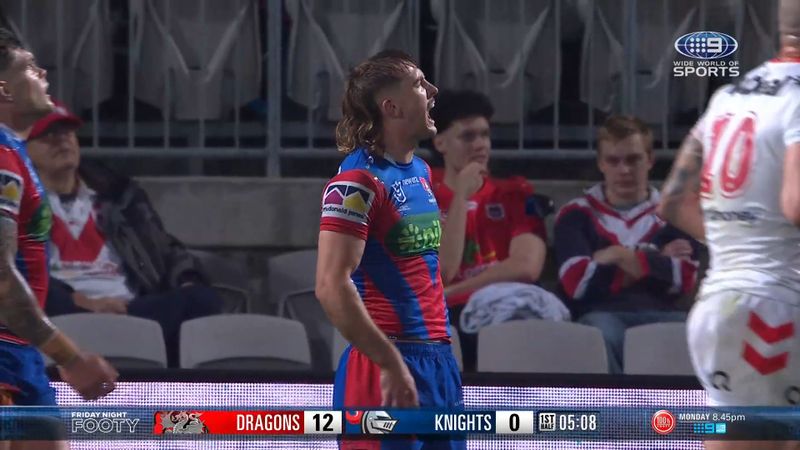 Sharpe drop out goes over dead-ball line | Nine.com.au