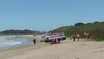 A man dies after getting caught in a rip at a beach in Coffs Harbour. 