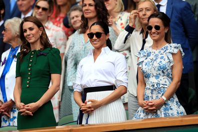 Meghan Markle pictured with Kate Middleton in 2014