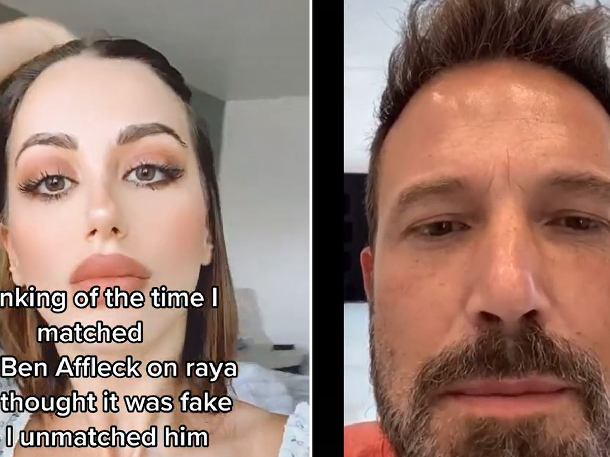 TikTok user Nivine Jay leaks video of Ben Affleck asking why she rejected  him on Raya - 9Celebrity