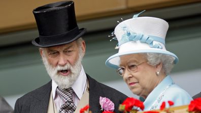 Prince Michael with Her Majesty