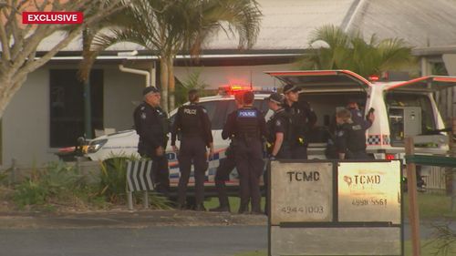 An active shooter is on the run after a woman was shot dead in South Mackay.