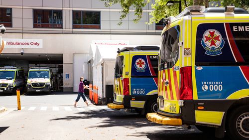 MELBOURNE, AUSTRALIA - JANUARY 11: A general view of the St. Vincent Hospital on January 11, 2022 in Melbourne, Australia. Demand for ambulance services in Victoria and NSW remains high as Australia continues to record new COVID-19 cases across the country, with patients experiencing delays as paramedics struggle to keep up with requests for help. (Photo by Diego Fedele/Getty Images)