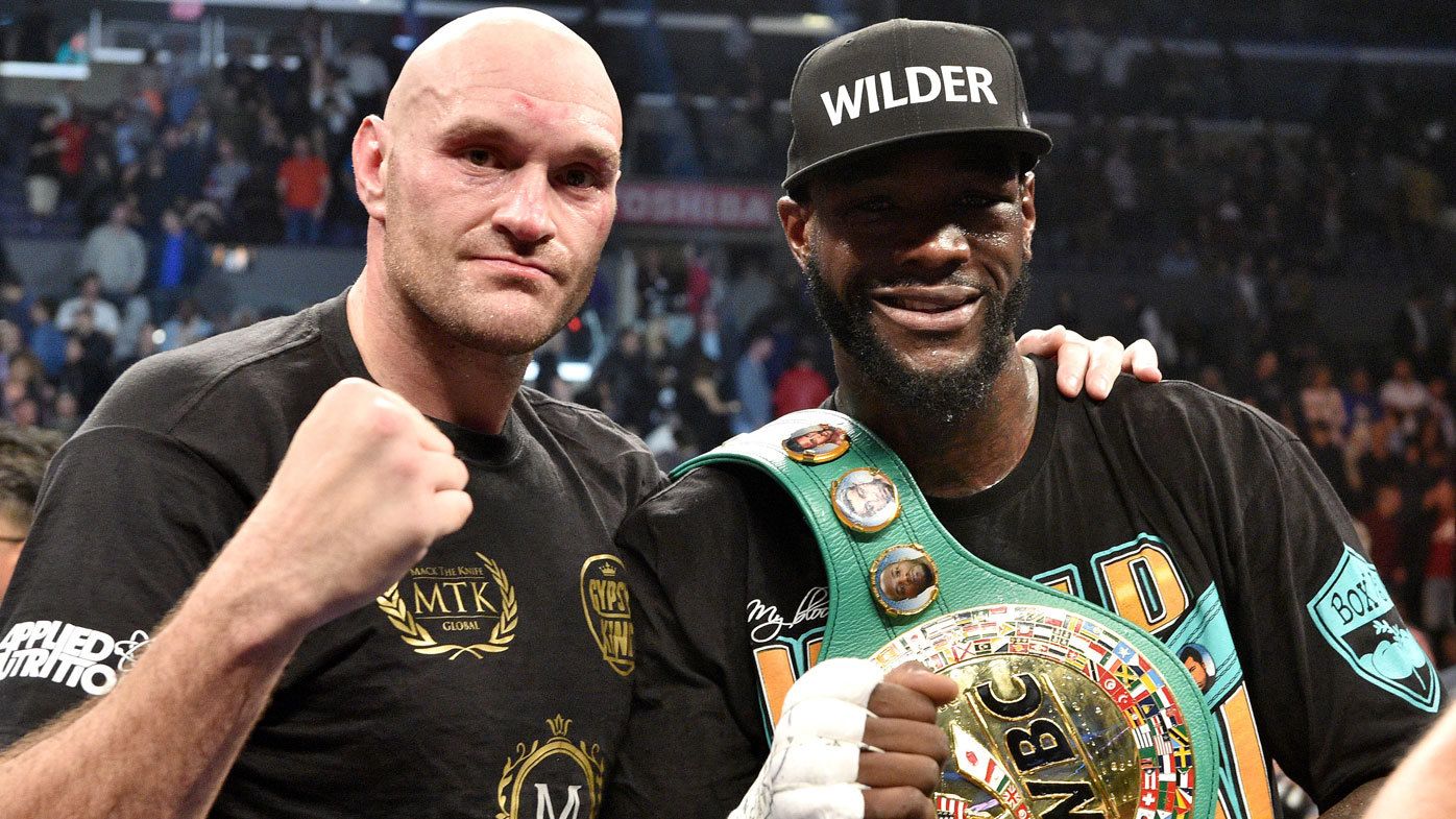 WBC heavyweight champion Deontay Wilder confirms rematch with Tyson Fury
