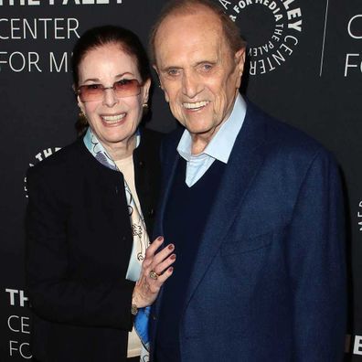 Bob Newhart and wife Ginny Newhart in 2018.