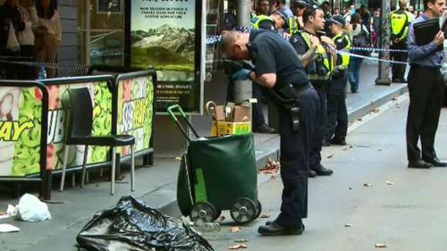 Homeless woman charged over alleged stabbing in Melbourne CBD