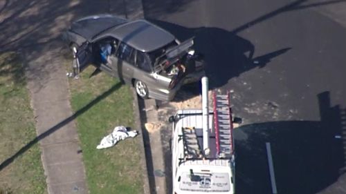 A man was taken to hospital with serious injuries. (9NEWS)