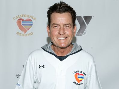 Charlie Sheen attends a charity softball game to benefit "California Strong" at Pepperdine University on January 13, 2019 in Malibu, California.