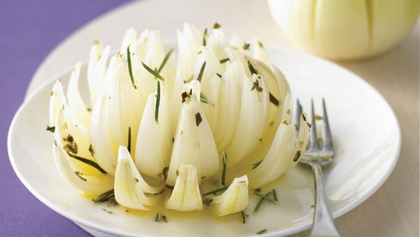 Herbed onion flower