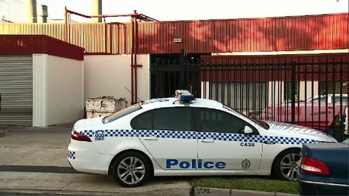 Workmates later found the man but it is unclear how long he had been laying unconscious. Picture: 9NEWS.