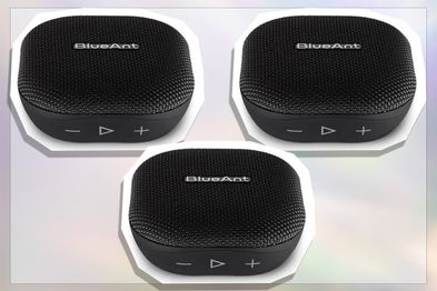 BlueAnt Wireless X0 Portable Bluetooth Speaker, Black