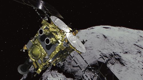 The Japanese space explorer which has arrived at an asteroid after a three-and-a-half-year journey, could provide clues to the origin of the solar system and life on Earth.