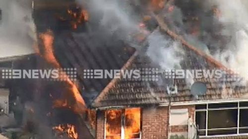Fire engulfs home in north Melbourne