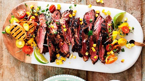 Spicy Texan-style beef bavette
