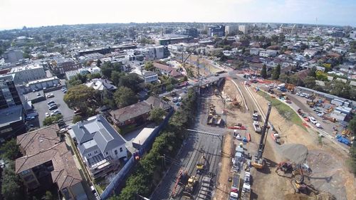 An overhead gantry installation completed on Sunday was likely the cause of the delay drama.