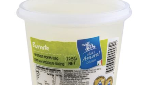 That's Amore Cheese Burrata 125g recalled due to Listeria contamination. 