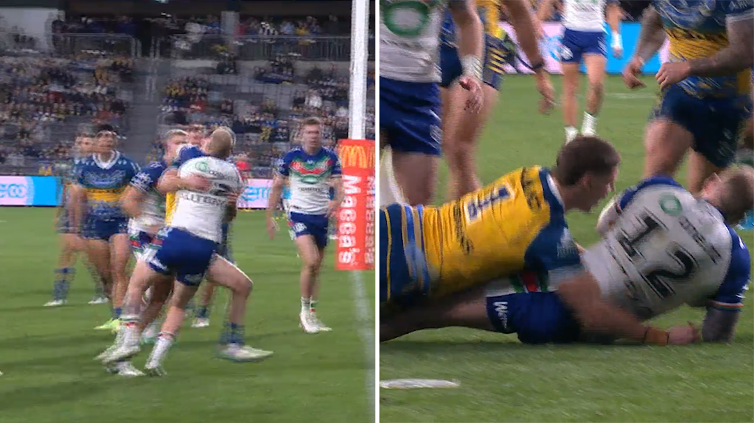 Shaun Lane put on report for tripping during Parramatta's heavy defeat to the Warriors