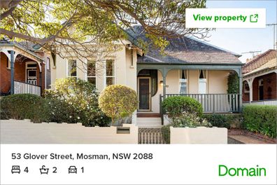 Domain real estate Mosman Sydney house period home 