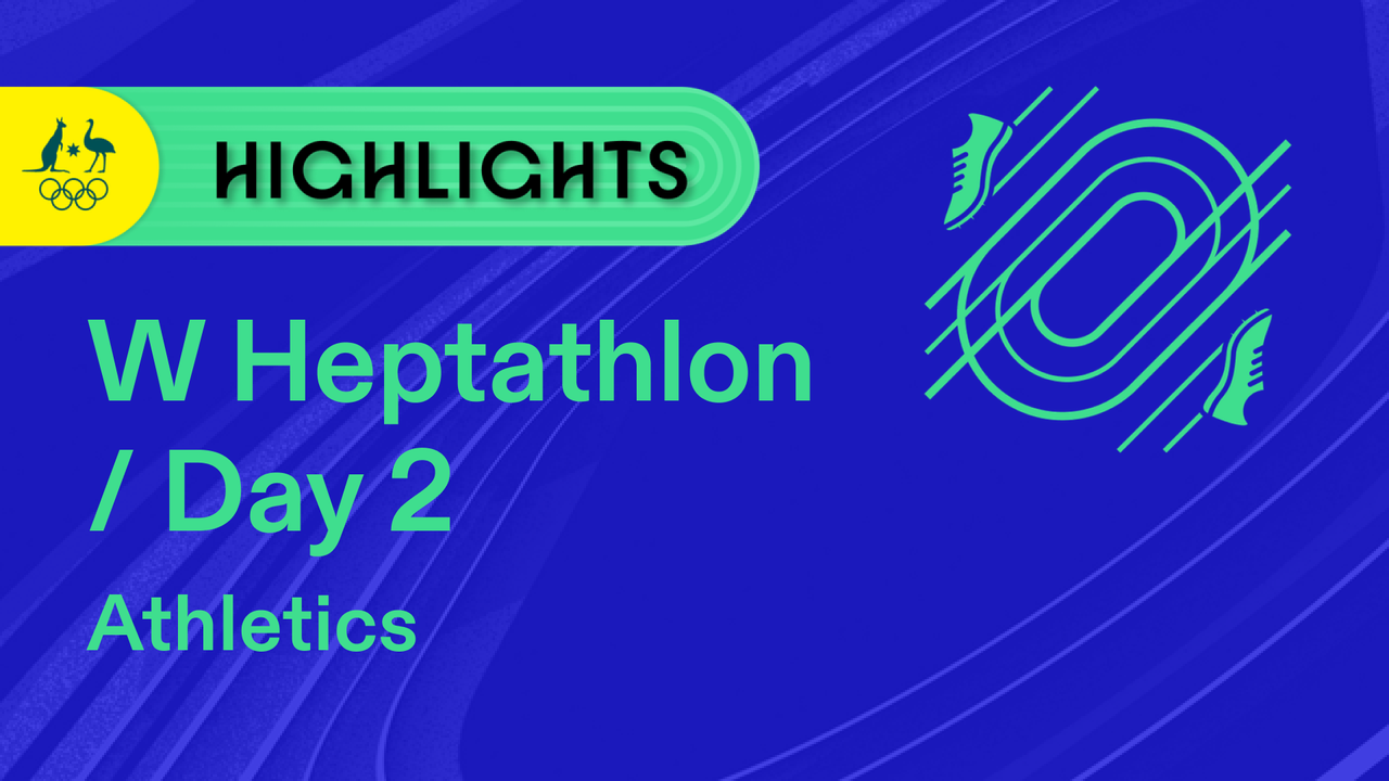 Athletics Olympic Games Paris 2024 Women's Heptathlon Day 2