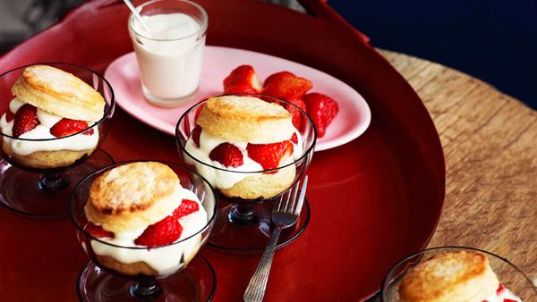 Strawberry shortcakes