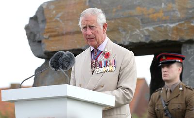 Prince Charles hails the "courage and bravery" of soldiers who fought at Passchendaele.