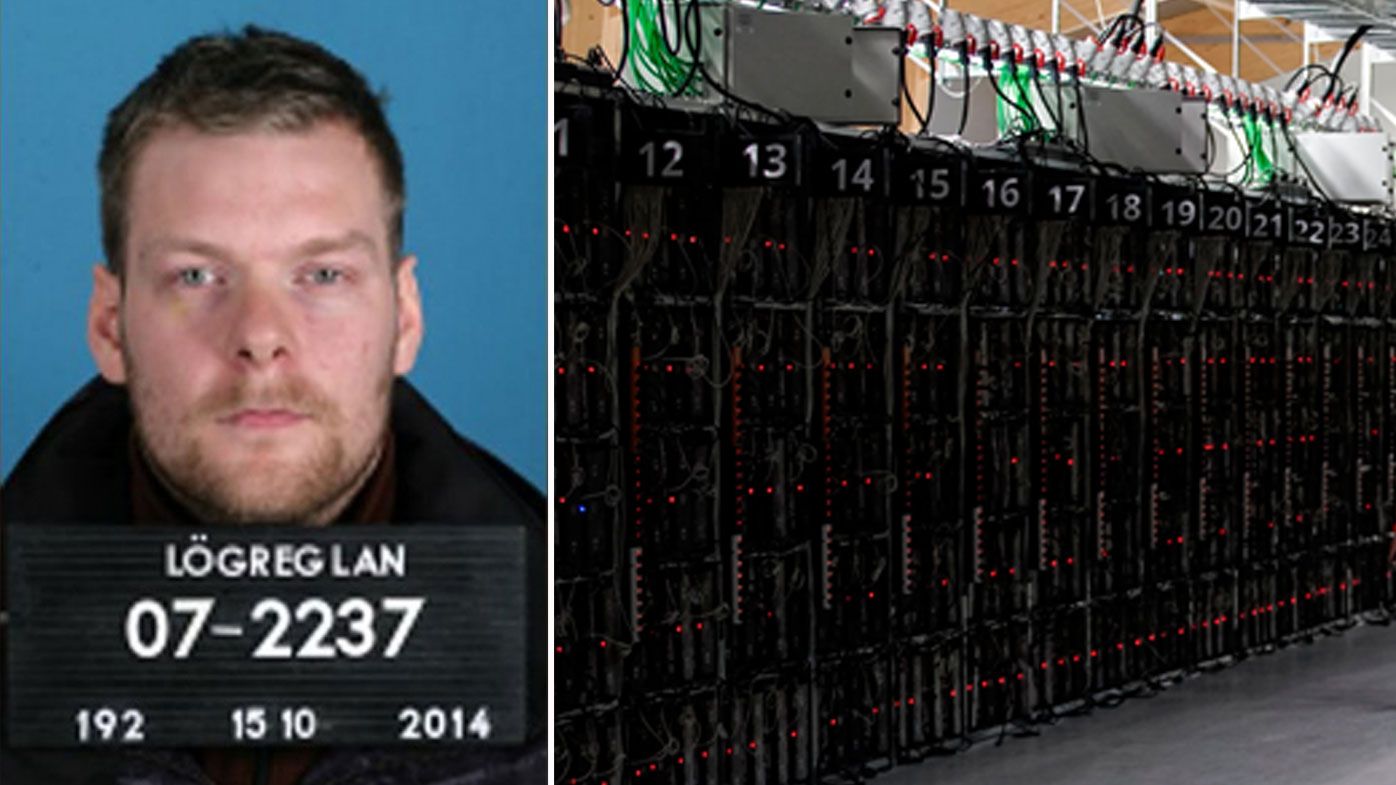Sindri Thor Stefansson is suspected of masterminding the theft of about 600 computers that were being used to mine bitcoin and other virtual currencies. (Lögreglan/AP)
