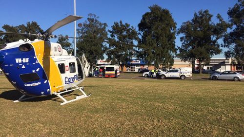 A six-year-old girl is in a critical condition after a playground accident in Sydney's west. (Careflight)