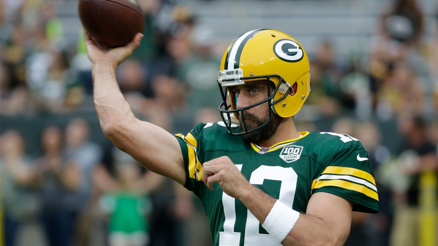Green Bay Packers' Aaron Rodgers sings historic NFL deal