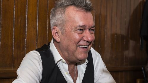 Jimmy Barnes, pictured in 2017, has thanked his family, hospital staff and fans.