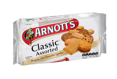 Arnott's Australia discontinues Classic Assorted variety packs