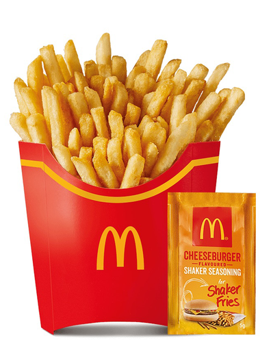 McDonald's Cheeseburger Shaker Fries